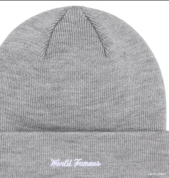 Black Powder Treasure Blue BOX Dirty Cold 24FW Flower Grey Hat White Rice 0707